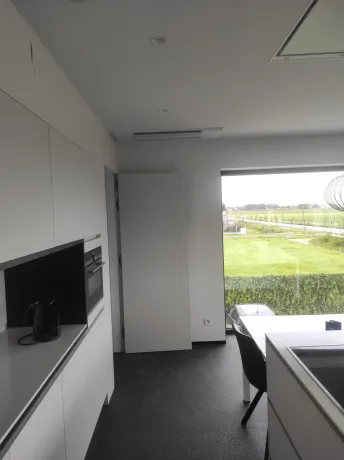 Ingewerkte airco